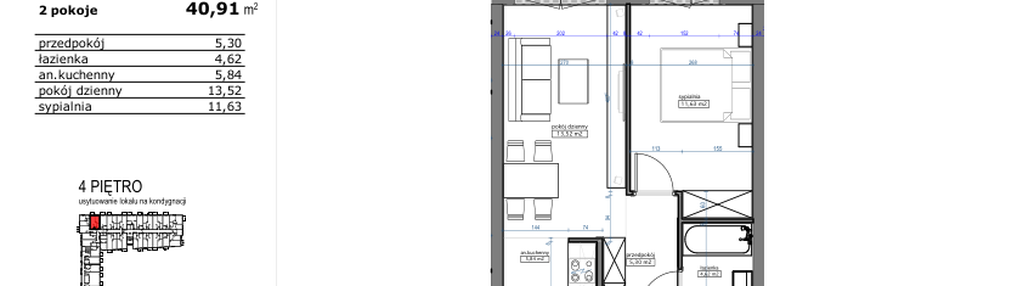 Mieszkanie w inwestycji: Naramowicka 172