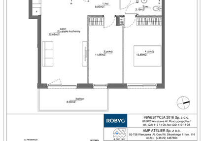 Mieszkanie w inwestycji: Rytm Mokotowa - etap 1B