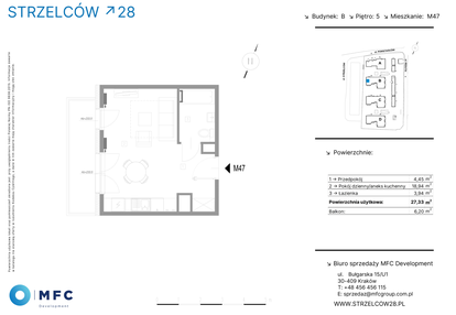 Mieszkanie w inwestycji: Strzelców 28