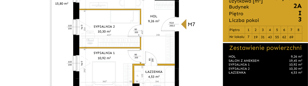 Mieszkanie w inwestycji: Corso etap 2