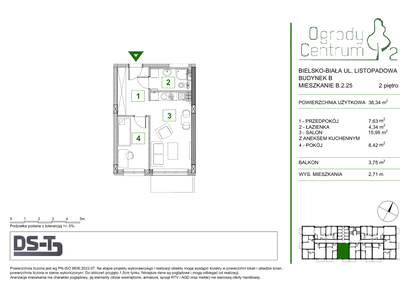 Mieszkanie w inwestycji: Ogrody Centrum 2