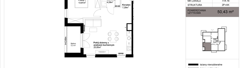 Mieszkanie w inwestycji: Strzeszyńska 77