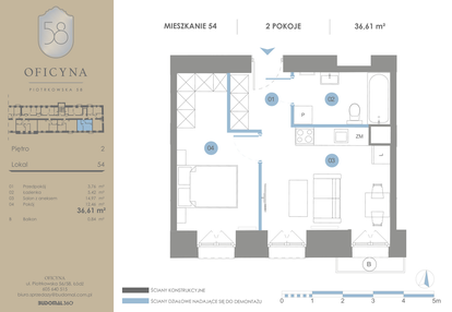 Mieszkanie w inwestycji: Oficyna - mieszkania