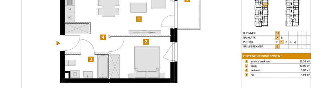 Mieszkanie w inwestycji: Osiedle Arkadia etap 2