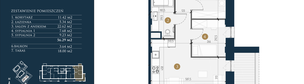 Mieszkanie w inwestycji: Ogrody Królowej Bony V
