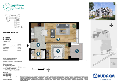 Mieszkanie w inwestycji: Kapelanka-Pychowicka Etap II