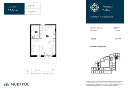 Mieszkanie w inwestycji: Murapol Motivo