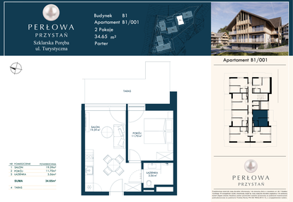 Mieszkanie w inwestycji: Perłowa Przystań - Szklarska Poręba