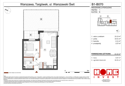 Mieszkanie w inwestycji: Warszawski Świt etap VIII