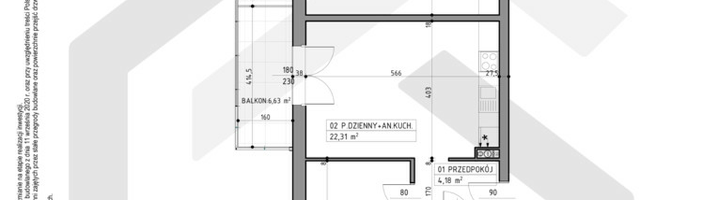 Mieszkanie w inwestycji: Okólna 123