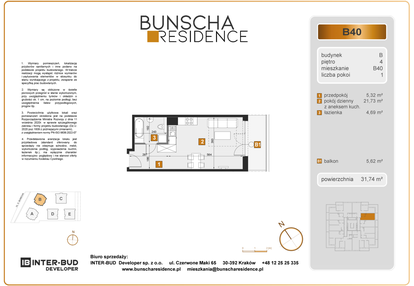 Mieszkanie w inwestycji: Bunscha Residence
