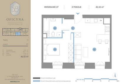 Mieszkanie w inwestycji: Oficyna - Apartamenty Inwestycyjne Apart Hotel