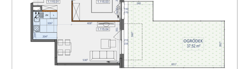 Mieszkanie w inwestycji: Osiedle Zycha