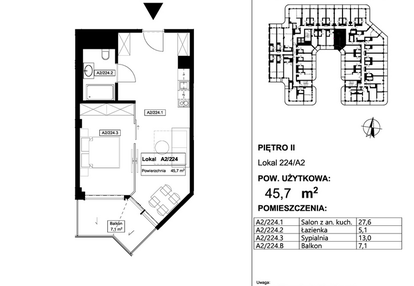 Mieszkanie w inwestycji: Apollo Resort