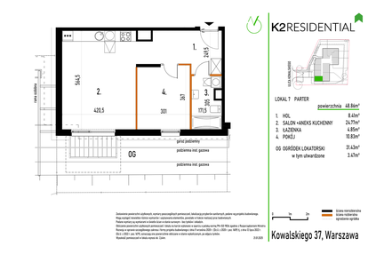 Mieszkanie w inwestycji: Kowalskiego 37