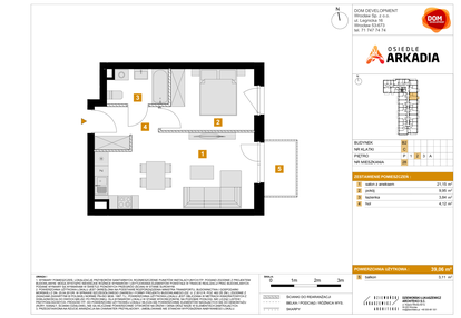 Mieszkanie w inwestycji: Osiedle Arkadia