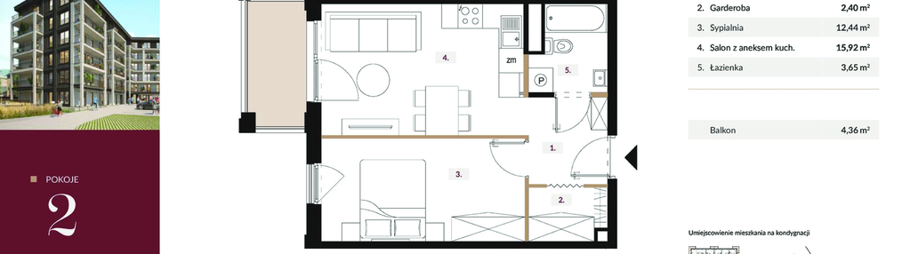 Mieszkanie w inwestycji: Krakowska Rogatka