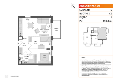 Mieszkanie w inwestycji: Gdańskie Zacisze