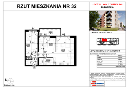 Mieszkanie w inwestycji: Wólczańska 248 - etap II