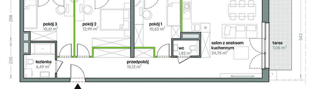 Mieszkanie w inwestycji: Ceglana Park