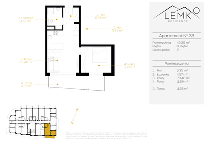 Mieszkanie w inwestycji: Lemko Residence