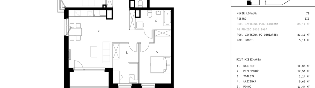 Mieszkanie w inwestycji: Nocznickiego 29 bud. A