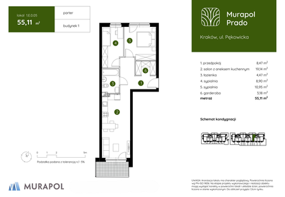 Mieszkanie w inwestycji: Murapol Prado