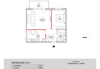 Mieszkanie w inwestycji: Osiedle Przyjemne III