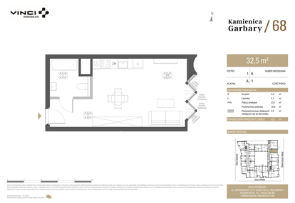 Mieszkanie w inwestycji: Garbary 68