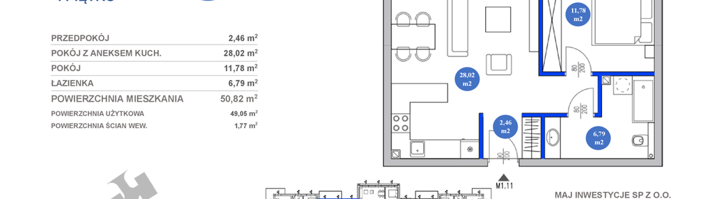 Mieszkanie w inwestycji: Osiedle Majowe 2.0 etap II