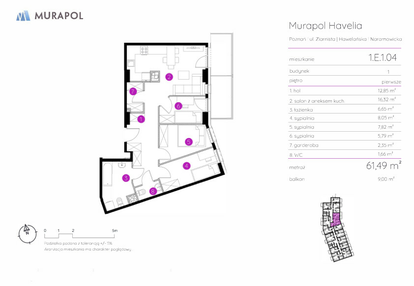 Mieszkanie w inwestycji: Murapol Havelia