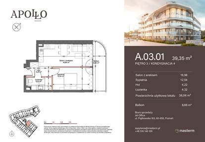Mieszkanie w inwestycji: Apollo Residence