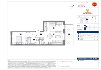 Mieszkanie w inwestycji: Apartamenty Park Matecznego Etap 2