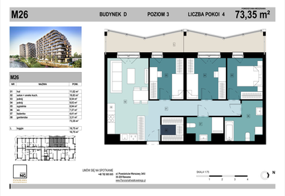 Mieszkanie w inwestycji: Panorama Kwiatkowskiego