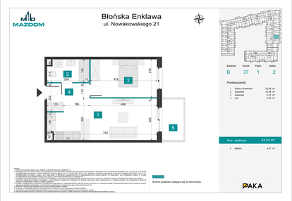 Mieszkanie w inwestycji: Błońska Enklawa