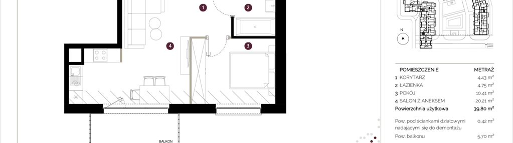 Mieszkanie w inwestycji: Osiedle Witaj etap II