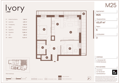 Mieszkanie w inwestycji: Ivory