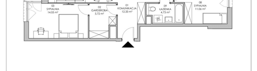 Mieszkanie w inwestycji: Skwer Harmonia II