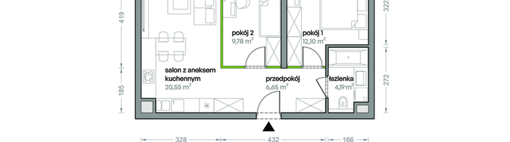 Mieszkanie w inwestycji: Ceglana Park