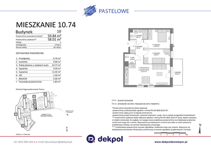 Mieszkanie w inwestycji: Osiedle Pastelowe etap IV