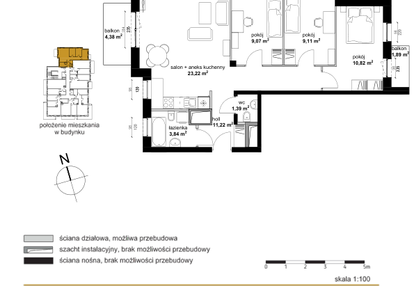 Mieszkanie w inwestycji: Wieniawa Residence III
