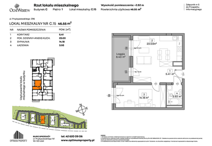 Mieszkanie w inwestycji: Och!Widzew