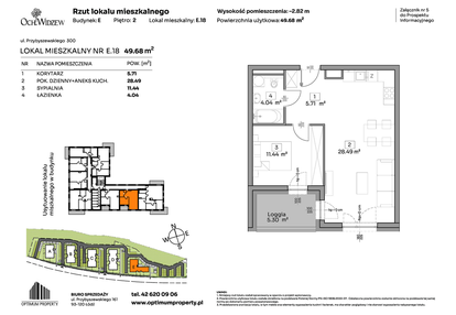 Mieszkanie w inwestycji: Och!Widzew