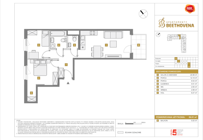 Mieszkanie w inwestycji: Apartamenty Beethovena