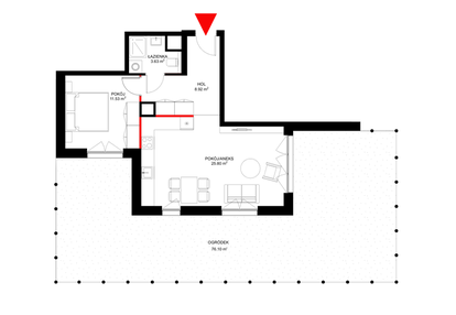 Mieszkanie w inwestycji: INSPIRE ETAP V – bud. F, G