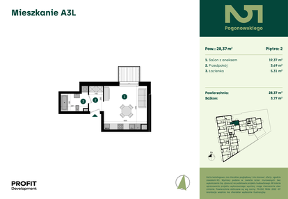 Mieszkanie w inwestycji: Pogonowskiego 52