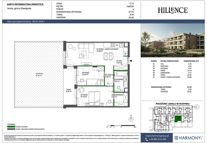 Mieszkanie w inwestycji: Hillence etap 3