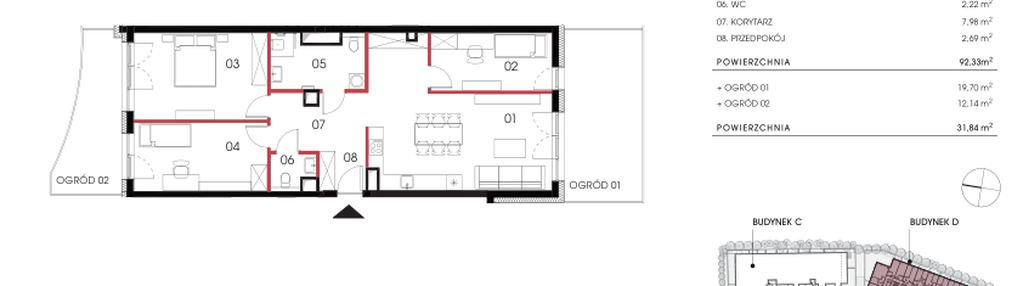 Mieszkanie w inwestycji: Naramowicka 100