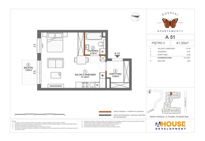 Mieszkanie w inwestycji: Apartamenty Rusałki