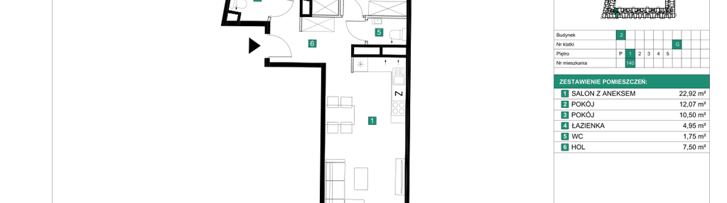 Mieszkanie w inwestycji: Osiedle Międzyleska - etap II